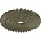 Ekena Millwork Eryn Ceiling Medallion (Fits Canopies up to 4"), 24 3/4"OD x 3 1/4"ID x 1 7/8"P, Spartan Stone CM24ENSSF - alternate 3